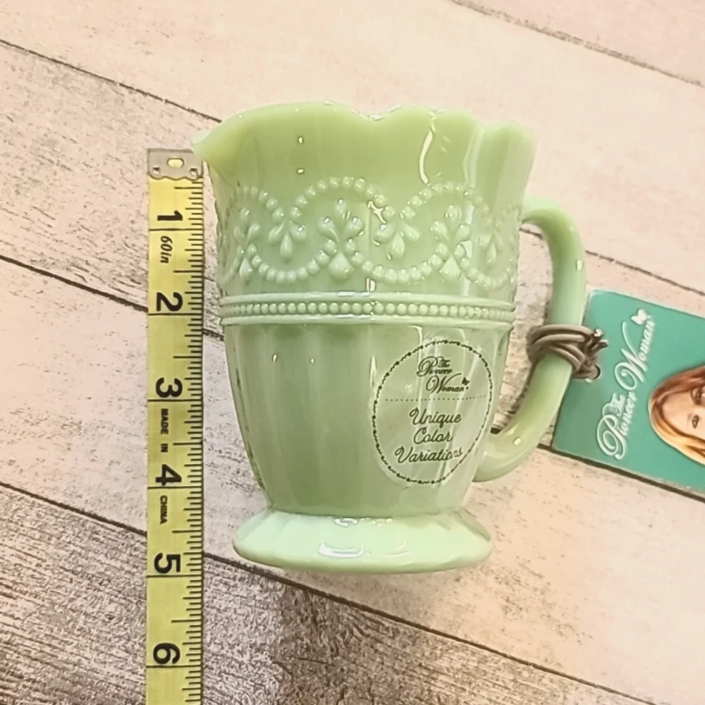 The Pioneer Woman Green Jade Creamer - Picture 5 of 5